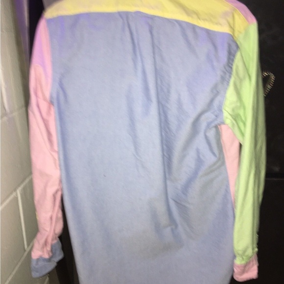 Ralph Lauren medium color block shirt - Picture 2 of 3